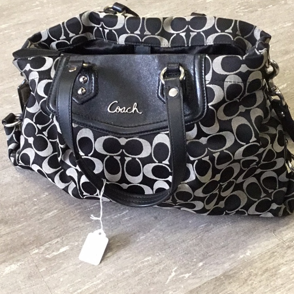 Ashley signature coach purse